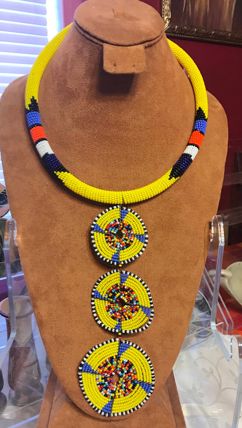 African Maasai Beaded Necklaces