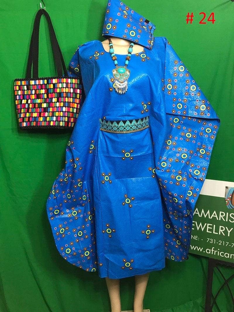 ankara caftan gown