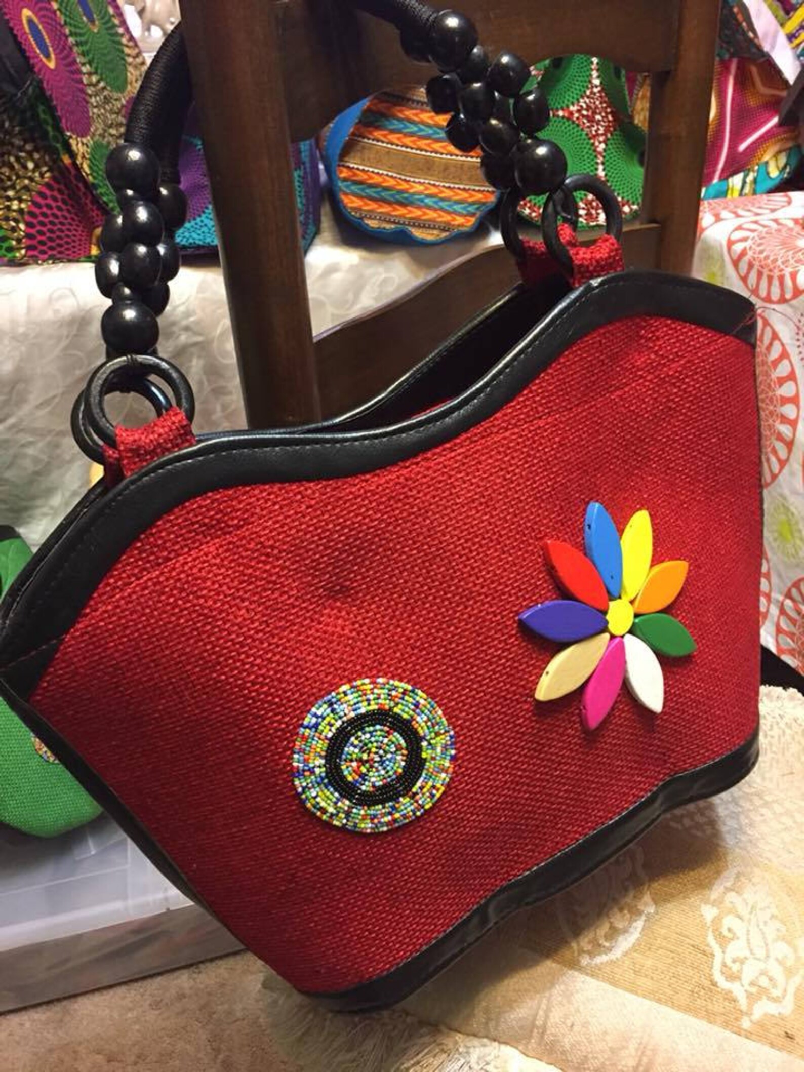 Kenyan Kitenge Handbag Etsy