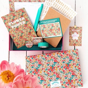 Flower Power Stationery Set - Box