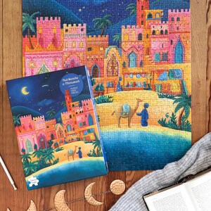 White Night Puzzle in Marrakech, 1000 pieces image 4