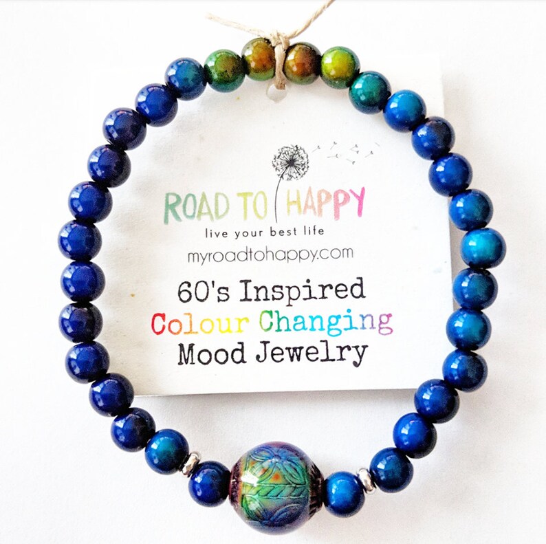 Color Changing Mood Bracelet | Etsy