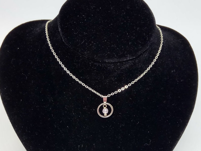 dainty choker necklace drops with bead Rose quartz necklace and earrings rose quartz earrings rose quartz pendant rose quartz choker