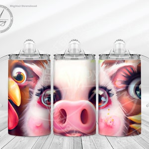 Selfie da cortile per bambini 12oz Sippy Cup Sublimation Designs Download digitale 12oz Tumbler Wrap PNG, JPG, Cute Sippy Cup Wrap, Bottiglia d'acqua per bambini