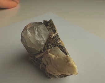 Quartz point on Matrix from Connecticut