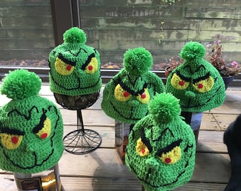 Grinch Inspired Hat