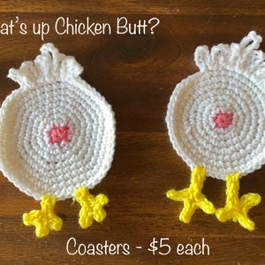 Chicken Butt Coaster