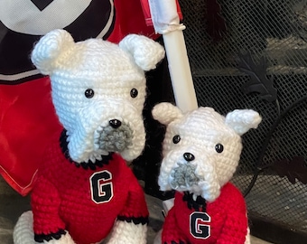Georgia Bulldogs Uga Inspired Stuffie