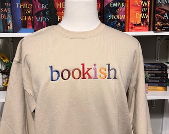 Bookish Crewneck, TOG color inspired, BookTok Crew, Bookish Merch