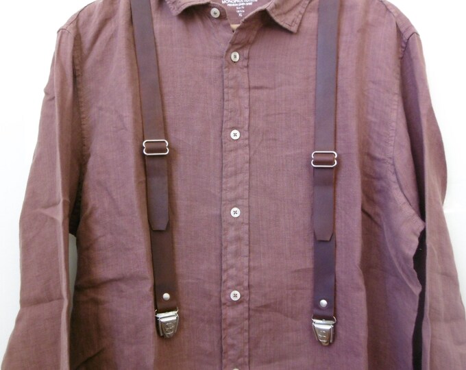 Men's suspenders  made for action and to last