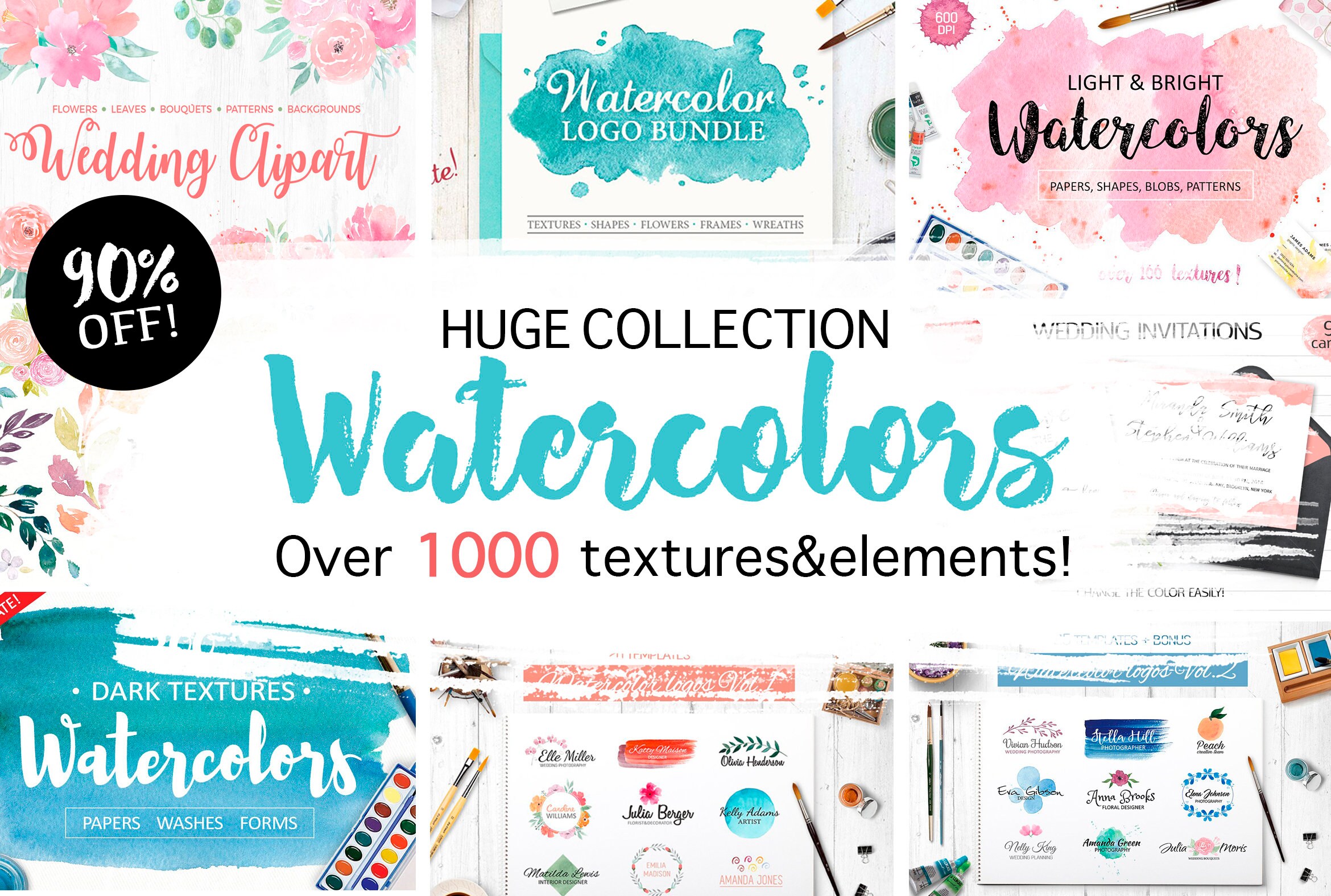 Énorme lot aquarelle. Textures tout aquarelle, faire-parts et logos dans une collection. Aquarelle de textures et fonds. Kit aquarelle Énorme lot aquarelle. Textures tout aquarelle, faire-parts et logos dans textures une collection. Aquarelle de textures dans et fonds. Kit aquarelle 4ce3d1