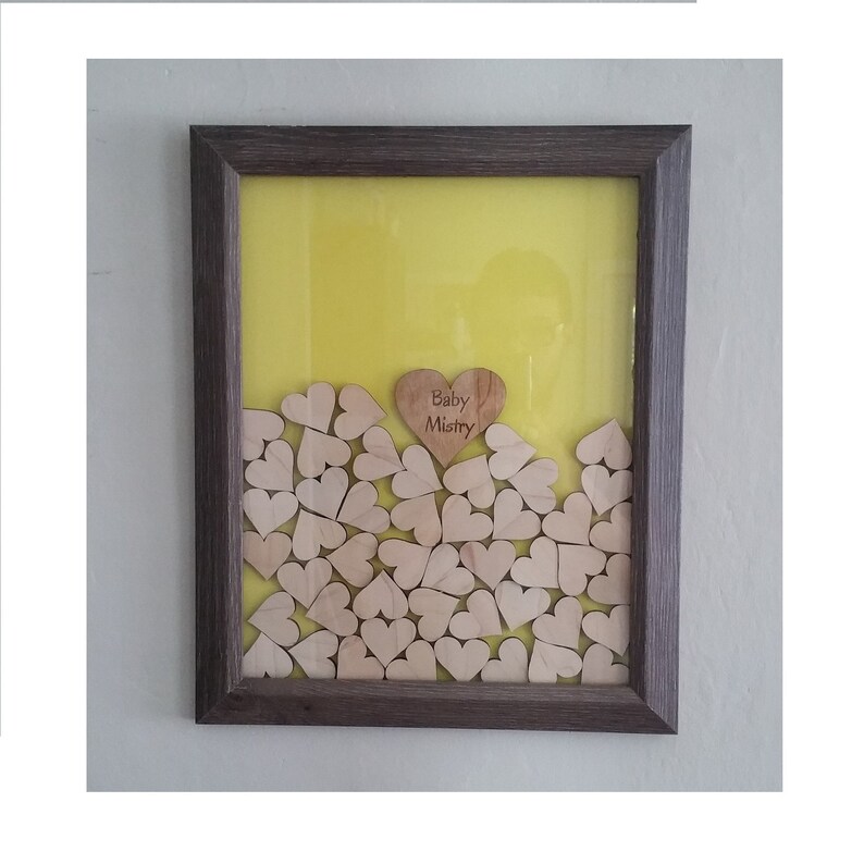 Baby Shower Guest Book Alternative Baby Shower Wishes For Etsy