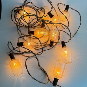 Antike Lichterkette Japanische Laternen