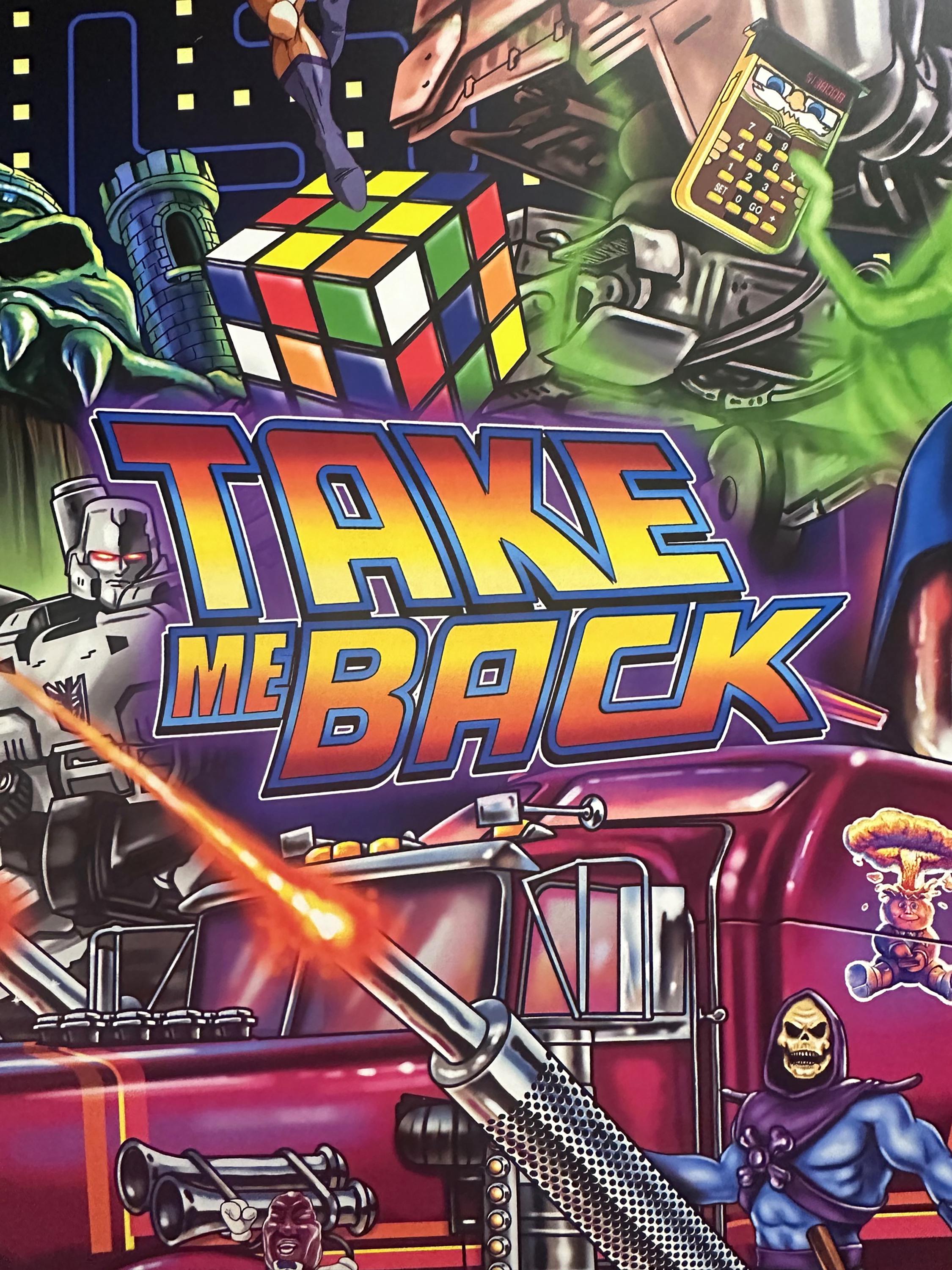 Nostalgia 80s Toys Art Print by Michael Barnard - Etsy