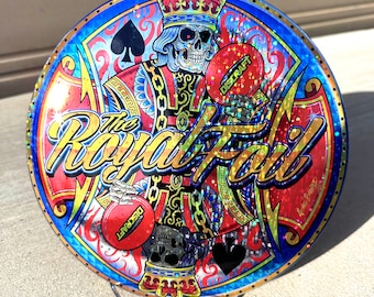 The ROYAL FOIL star foil discraft Buzzz - with custom hologoraphic foil decal card