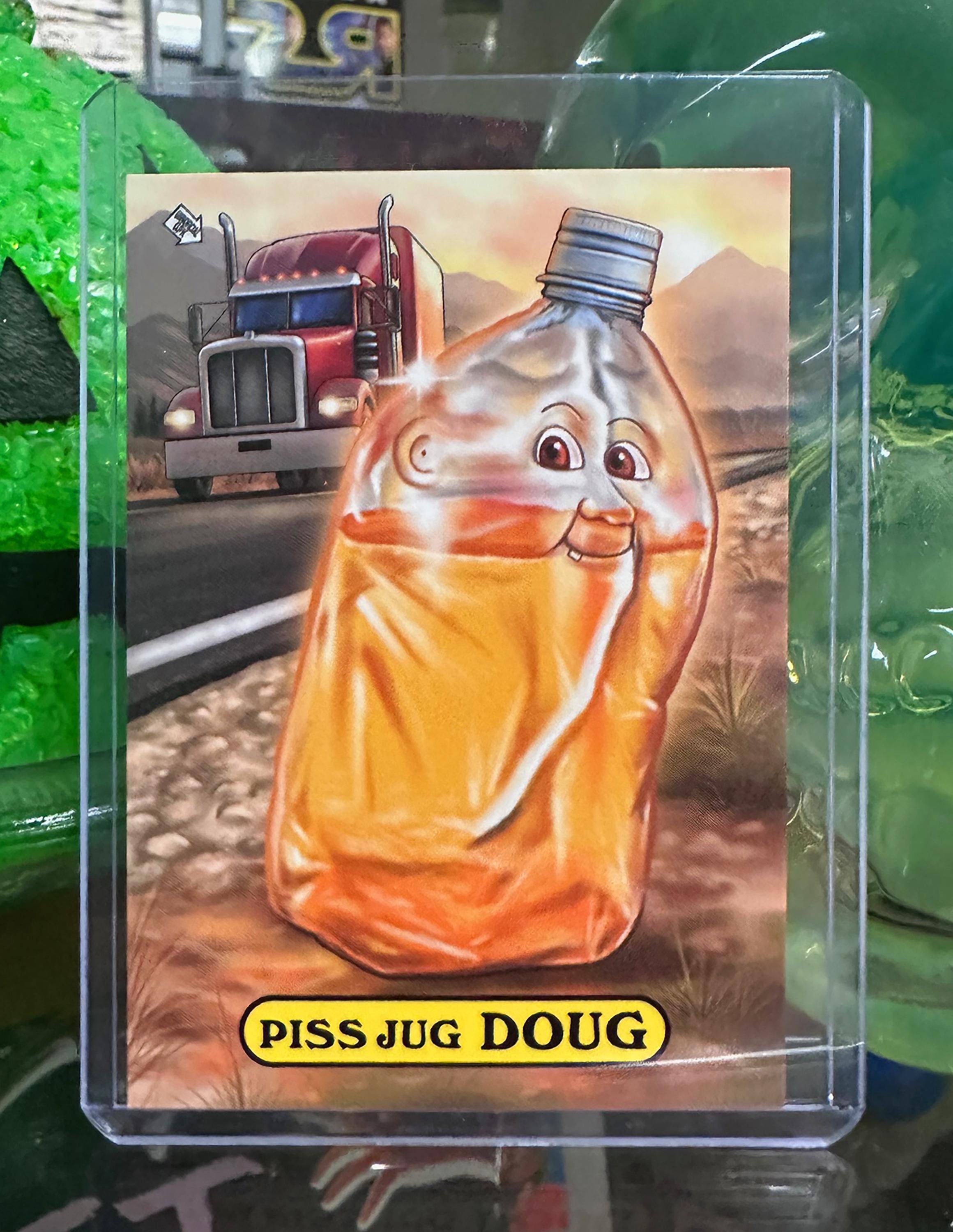 Piss-jug DOUG Trading Card by Michael Barnard - Etsy