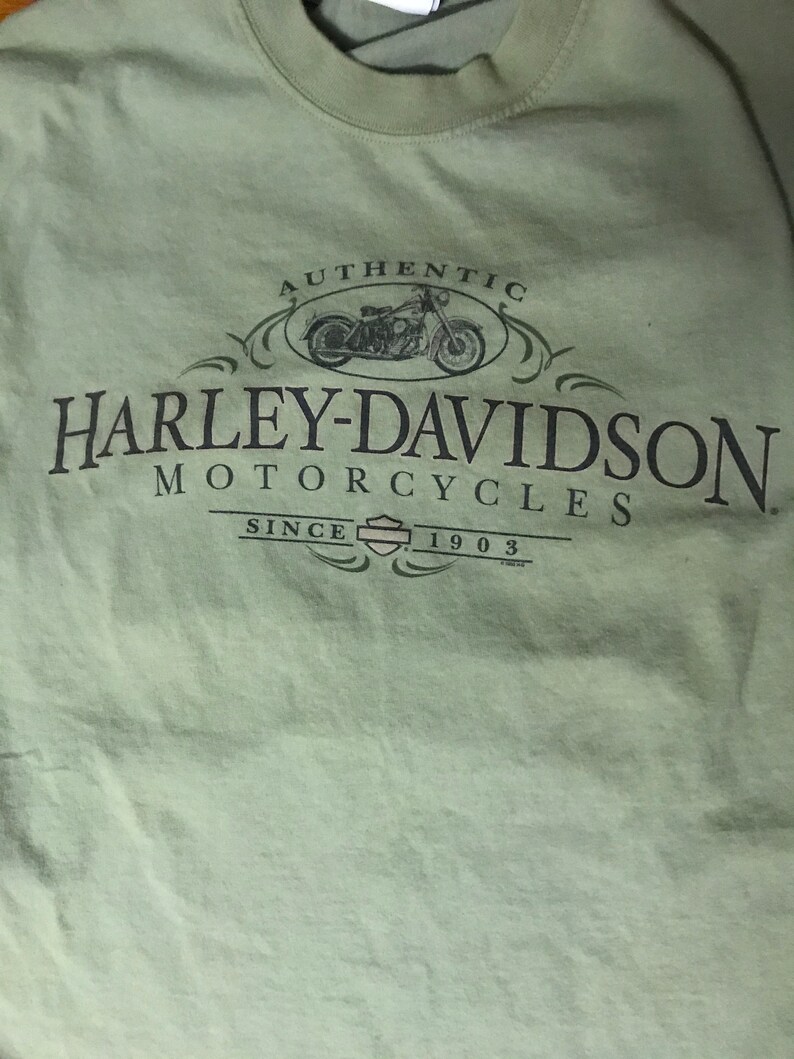 Vintage Grand Canyon Harley Davidson T Shirt Nevada