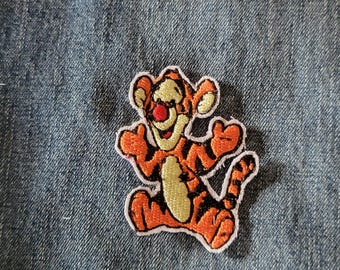 Baby Tigger Embroidered Sew/Glue on Patch.