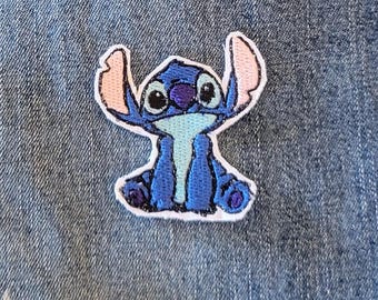Disney Stitch Embroidered Sew/Glue On Patch