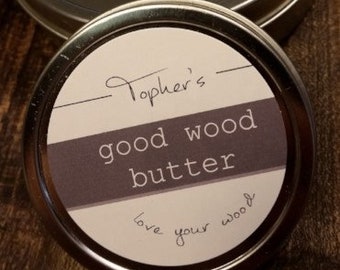 Topher es gut Holz Butter