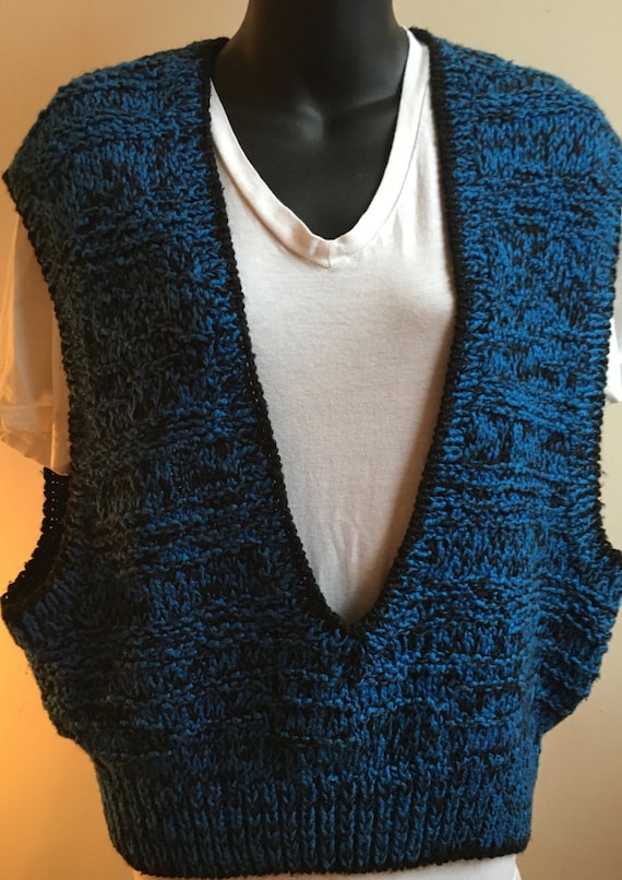 Vintage Hipster Sweater Vest | 90s Liz Claiborne S