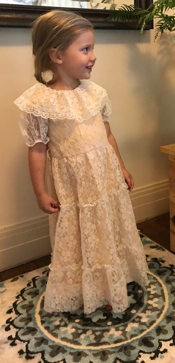 Unique Vintage Flower Girl Dresses