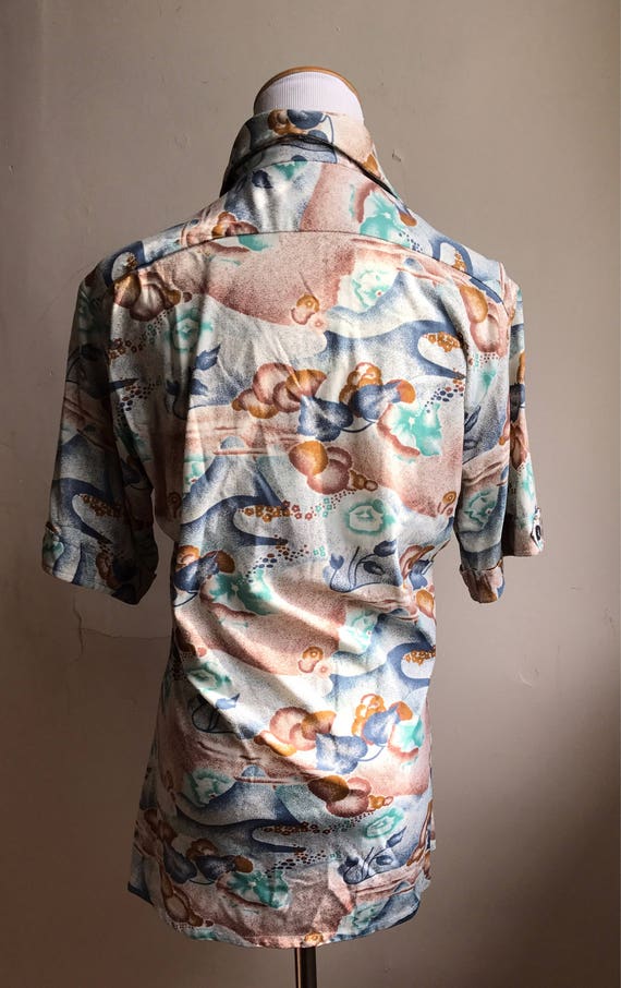 Funky 70s Shirt | Groovy Abstract Shirt | Hippie … - image 2
