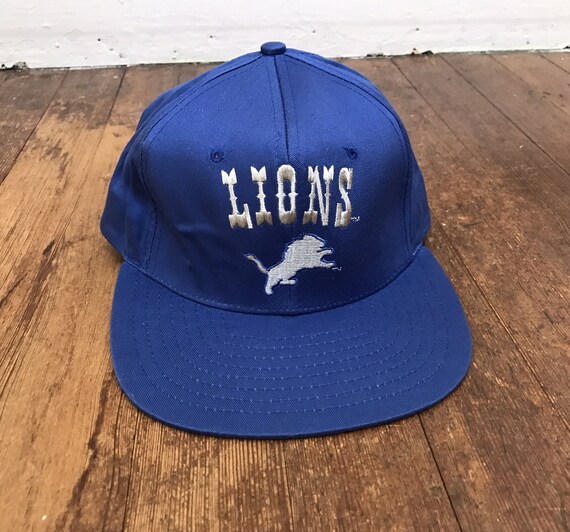 detroit lions throwback hat