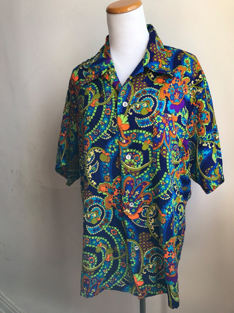 psychedelic hawaiian shirts
