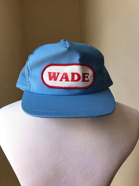 blue skater hat