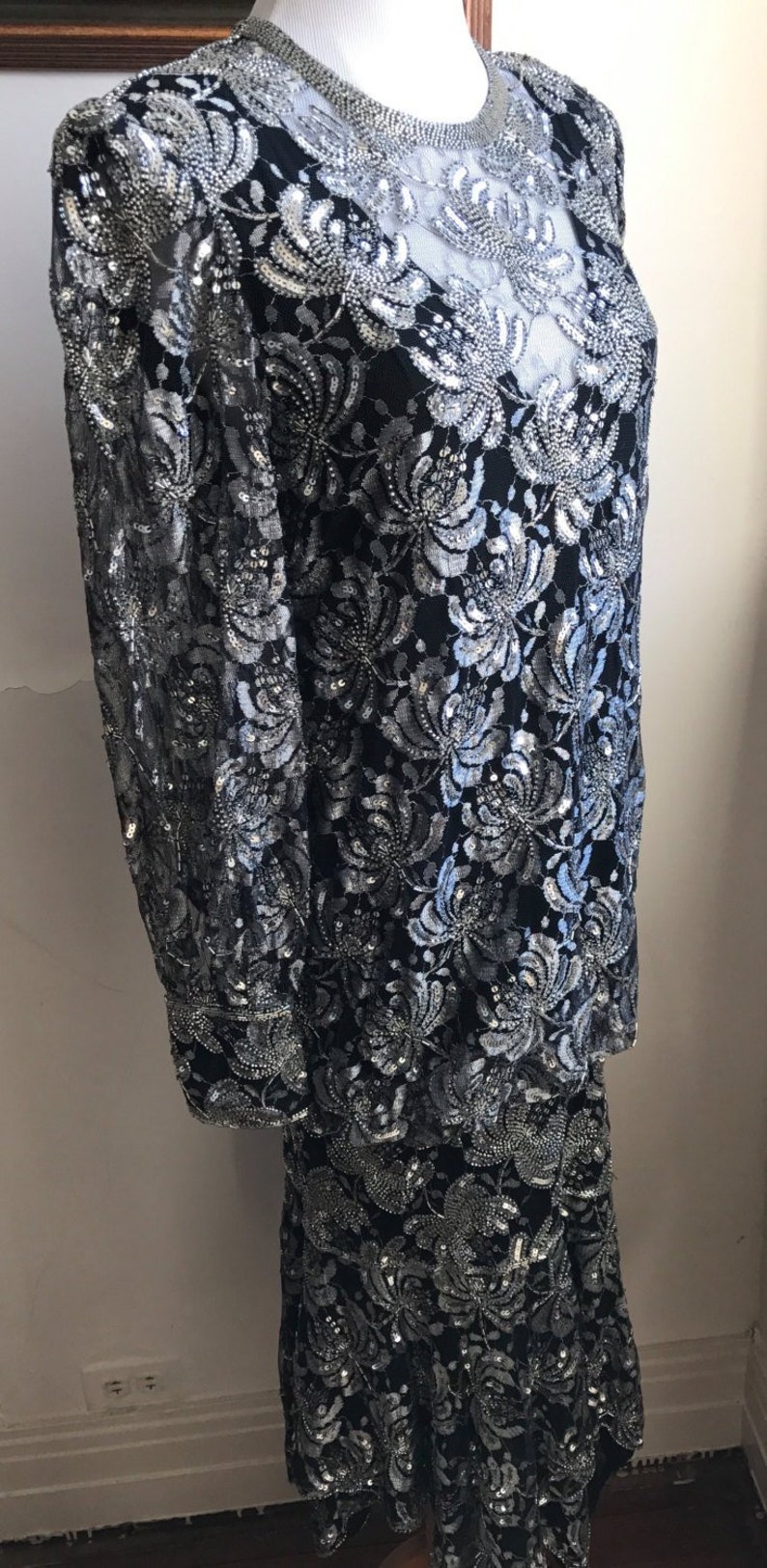 Mother of Bride Flapper Dress