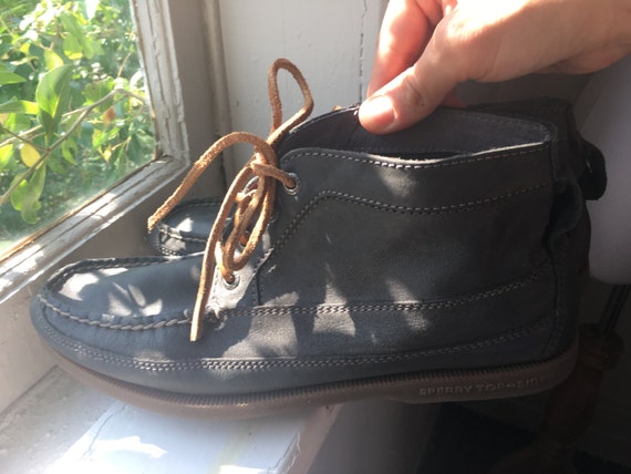 Vintage Sperry Topsiders Chukka Style Boat Shoes … - image 5