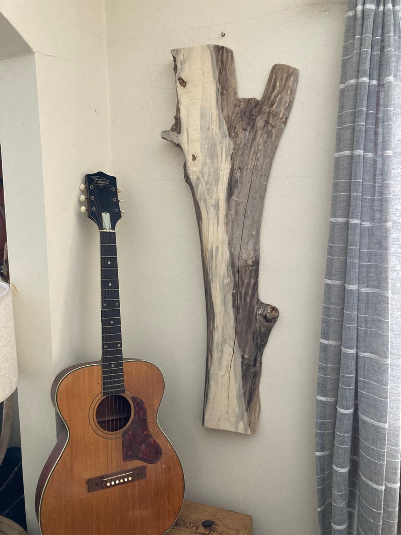 Beachy Reclaimed Wood Wall Decor Live Edge Wall Decor Box Etsy