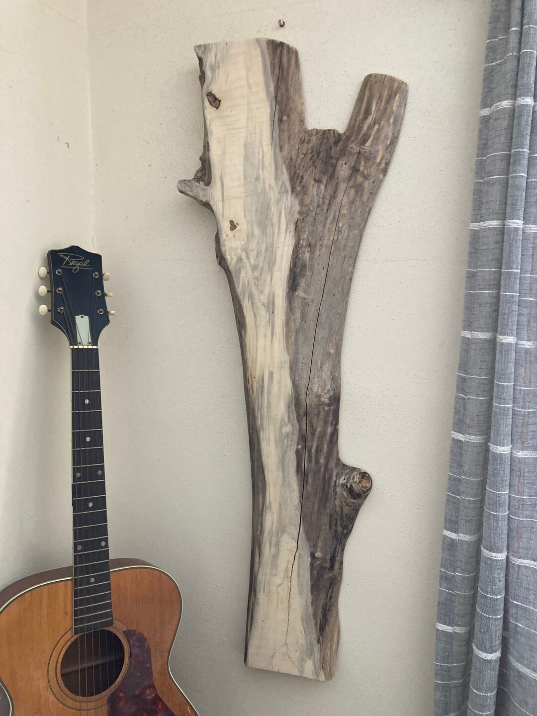 Beachy Reclaimed Wood Wall Decor Live Edge Wall Decor Box Etsy