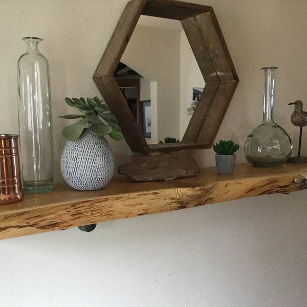 Rough Sawn Shelf - Etsy