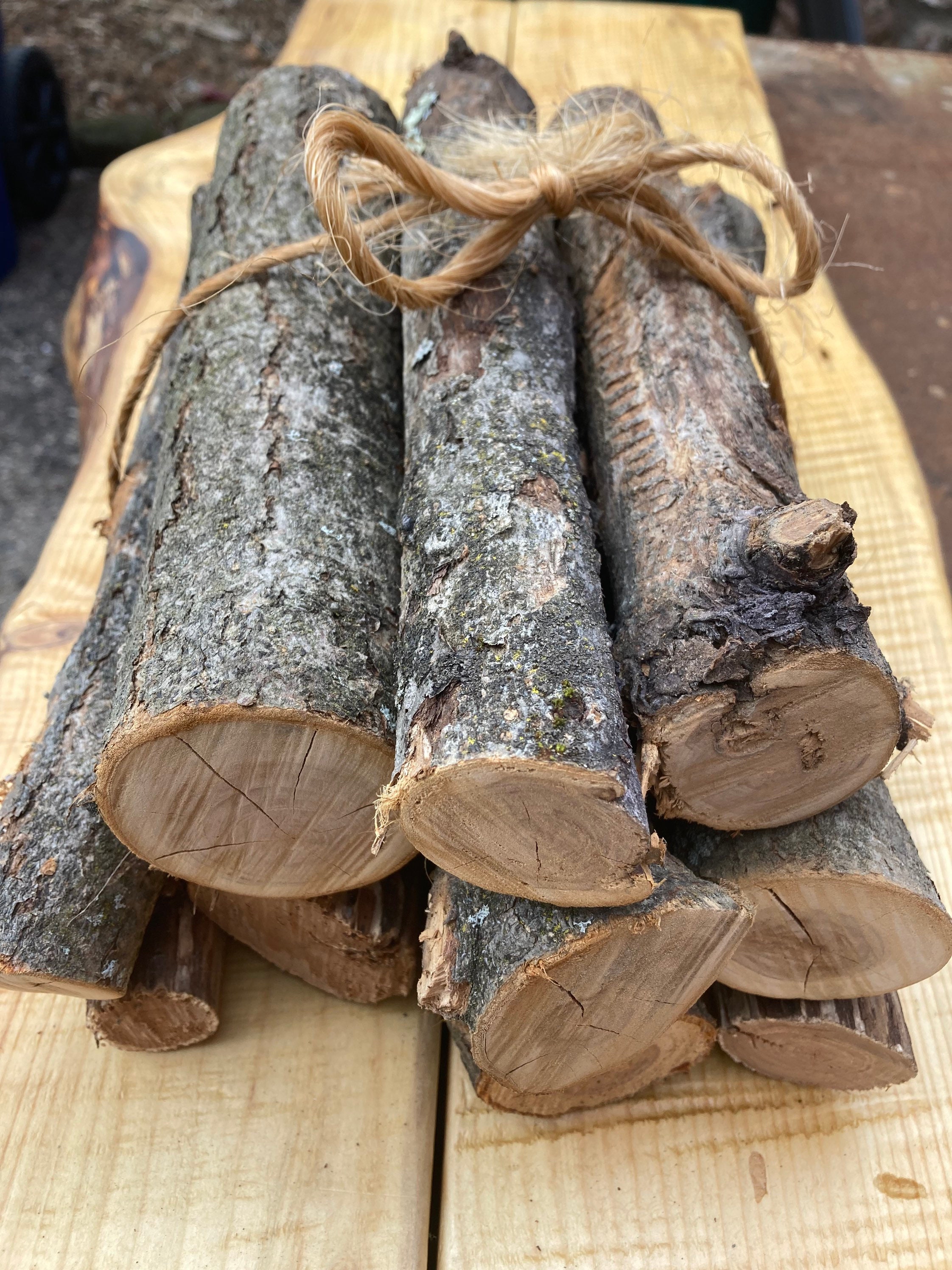 Charcoal Applewood Logs Apple Wood Logs - Main Image