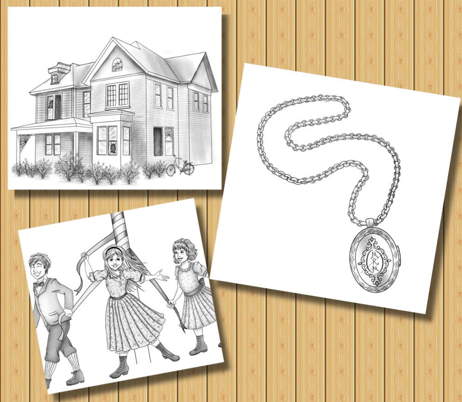 The Lost Locket: A Now & Then Story - Etsy