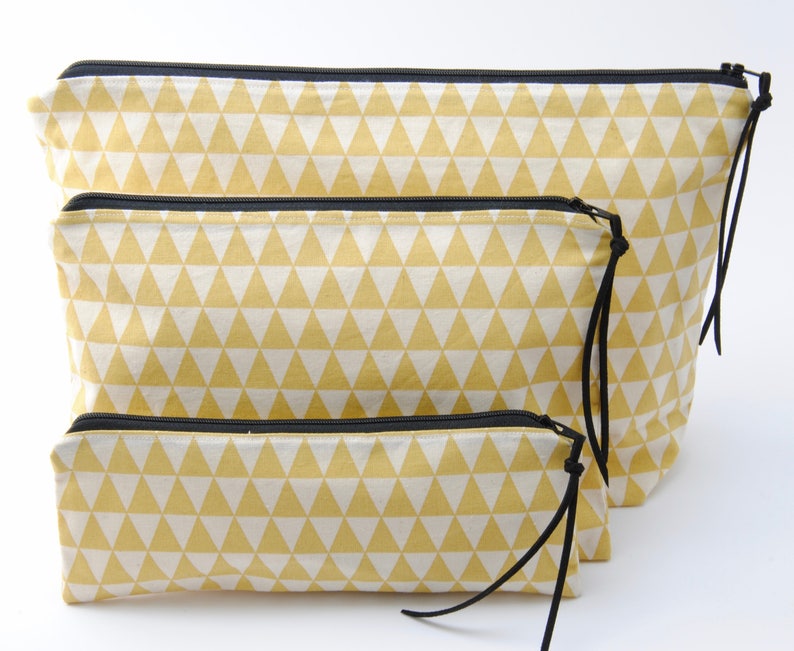 Curry zipped pencil case