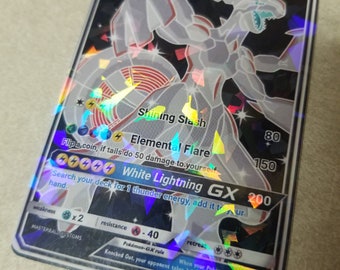 Solar Zekrom GX Custom Fan-made Pokemon Card 