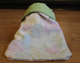 Pastel Green & Floral - Snuggle Sack