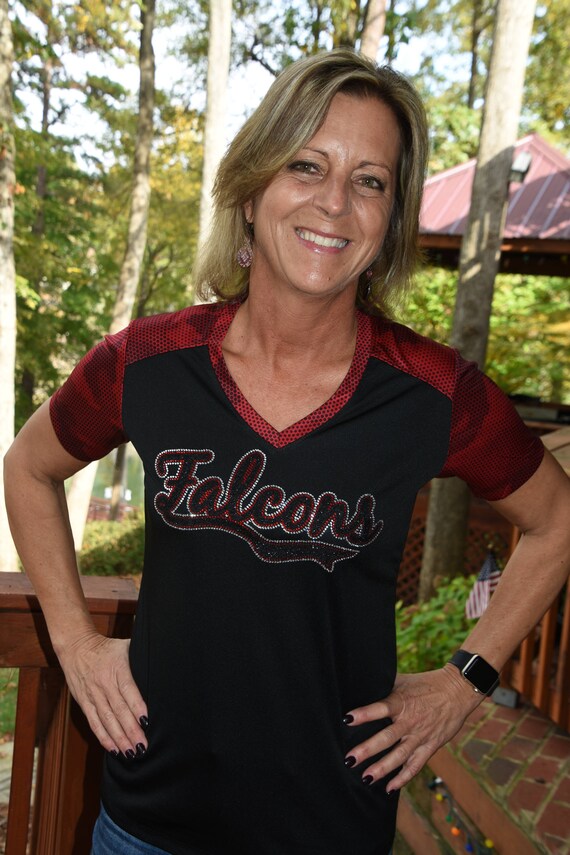 atlanta falcons bling jersey
