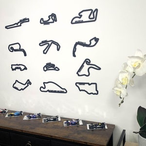 Formula E 2025 circuitcollectie wanddisplays
