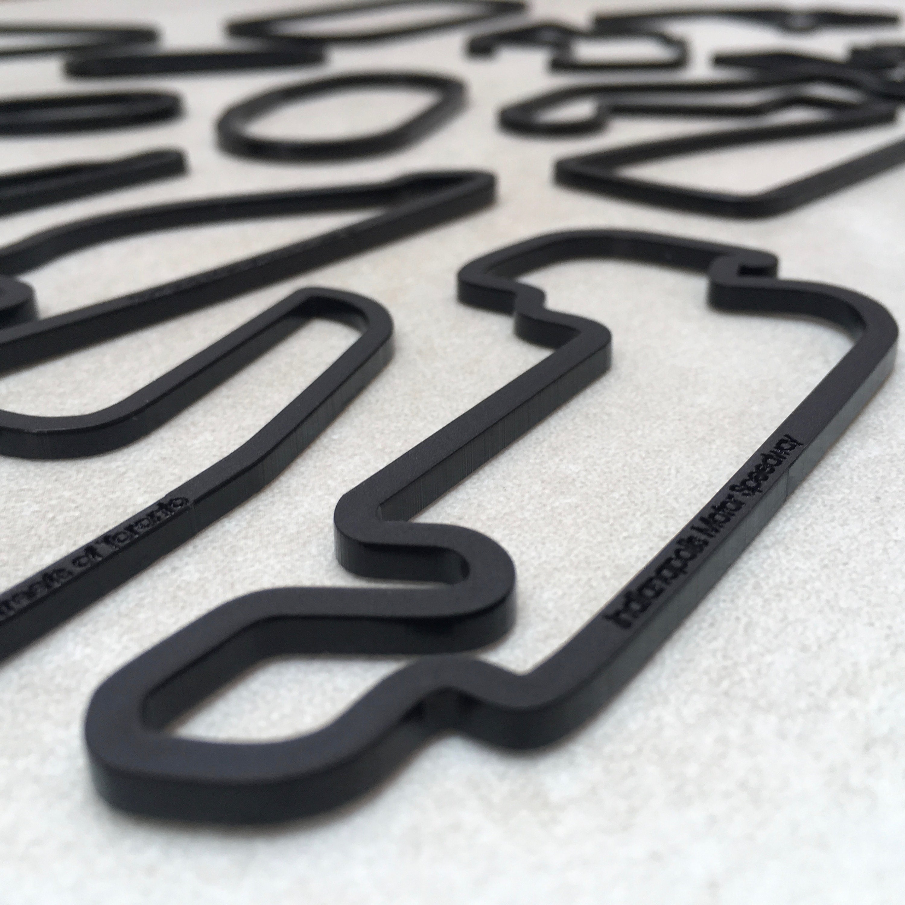 Indycar Circuits Wall Art Collezione Completa | Etsy