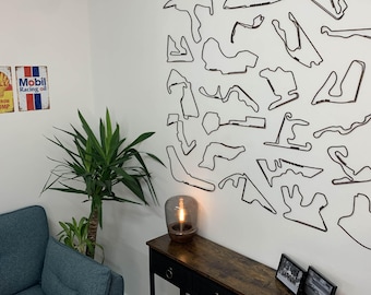 Formel-1-Rundkreis-Wanddisplays - 2025 Kollektionen der Podiumsausgabe