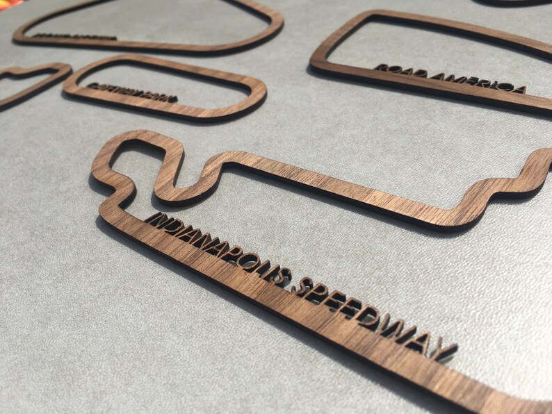 Indycar Circuits Wall Art Complete Collection - Etsy