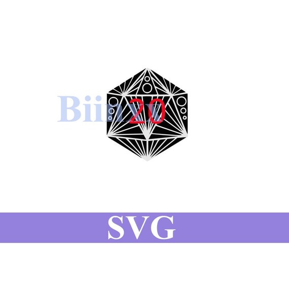 Download D20 Tribal Mandala Layered Svg Etsy