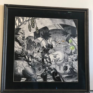 Jabba&#39;s Palace Original Artwork