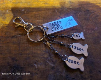 Porte-clés papa papa fête des pères papa grand-père