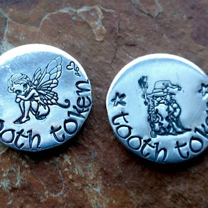Tooth fairy wizard tokens Lost tooth unique