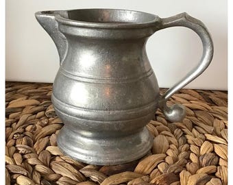 Wilton Armetale RWP USA Tinnen crème kan zilver metalen creamer 4 inch Tavern